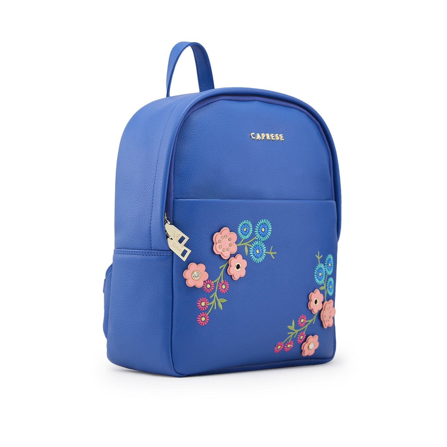 Caprese Erica Medium Blue Backpack - Image 4