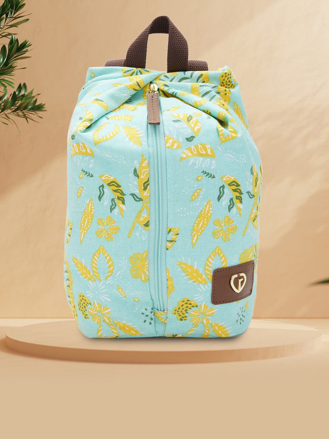 Caprese Hazel Small Aqua Backpack - Image 2