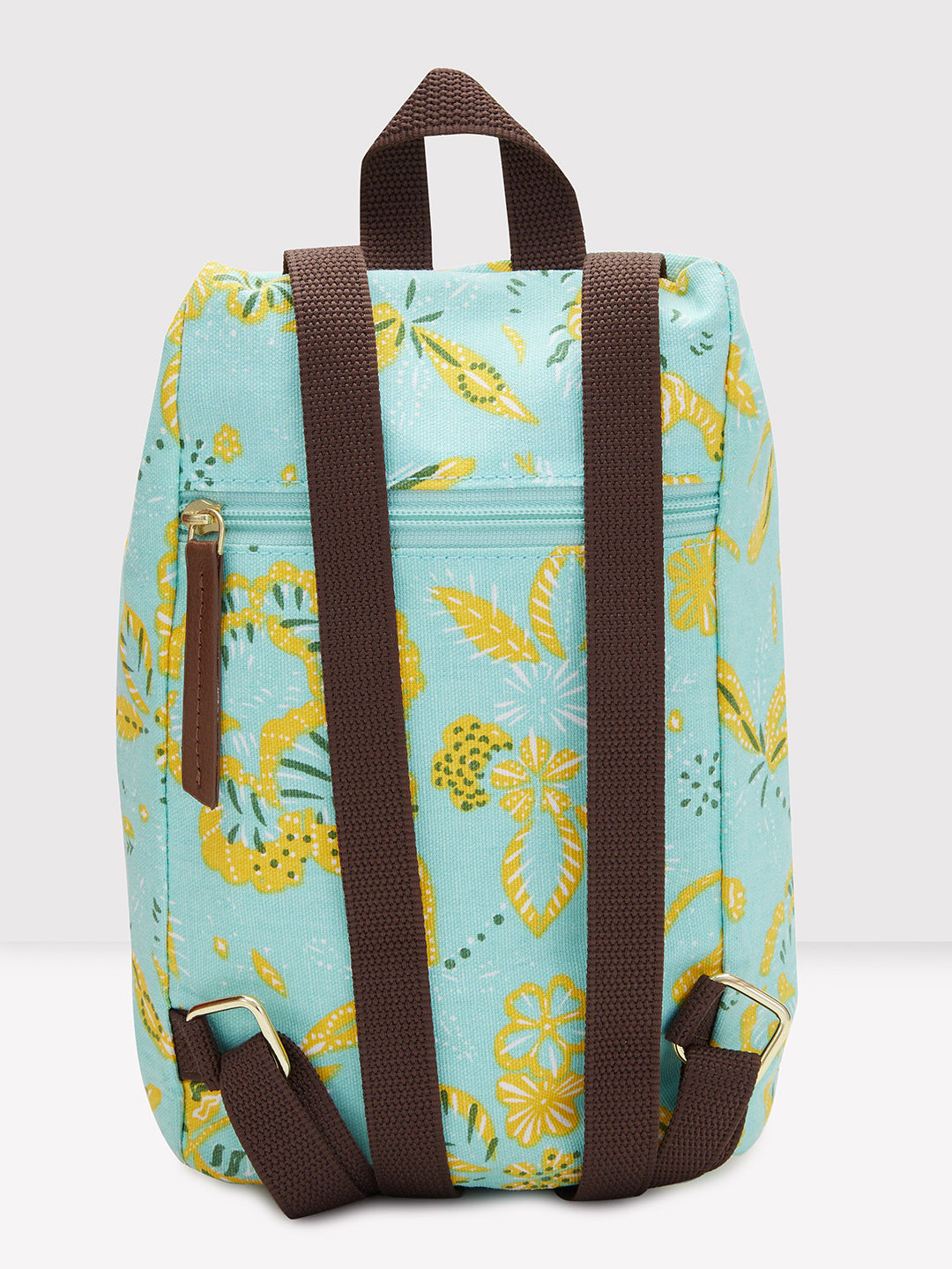 Caprese Hazel Small Aqua Backpack - Image 4