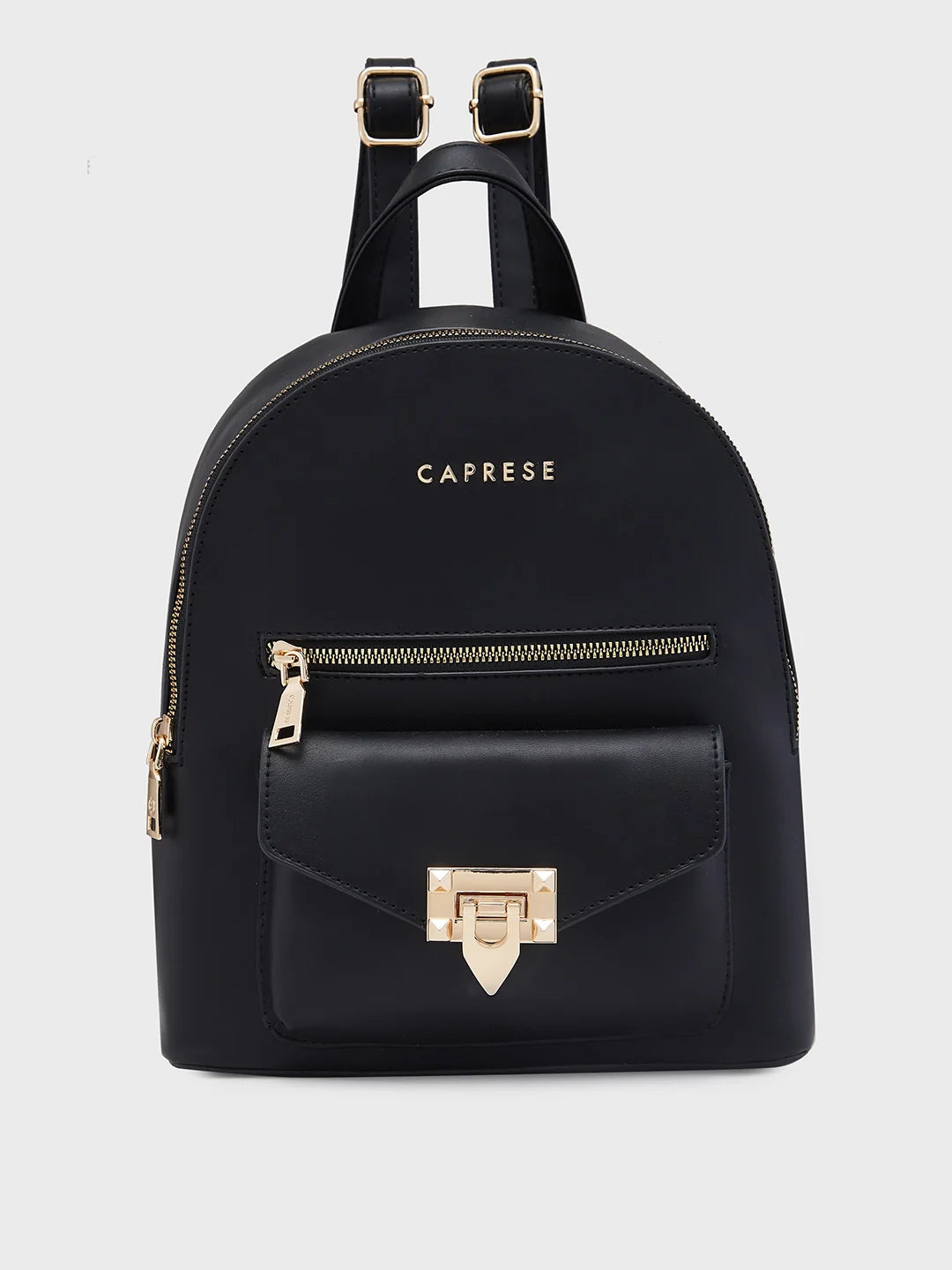 Caprese Rabina Medium Black Backpack