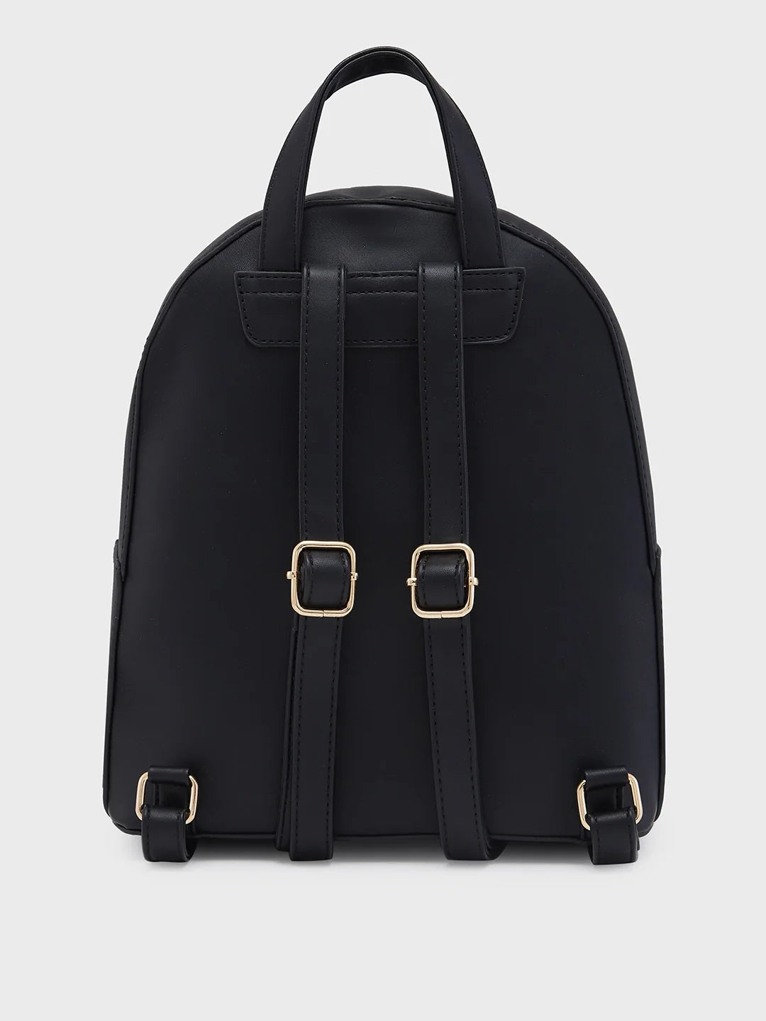 Caprese Rabina Medium Black Backpack - Image 3