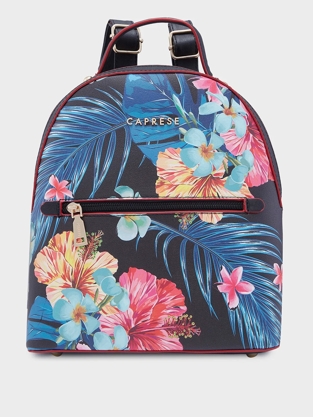 Caprese Renee Medium Black Backpack