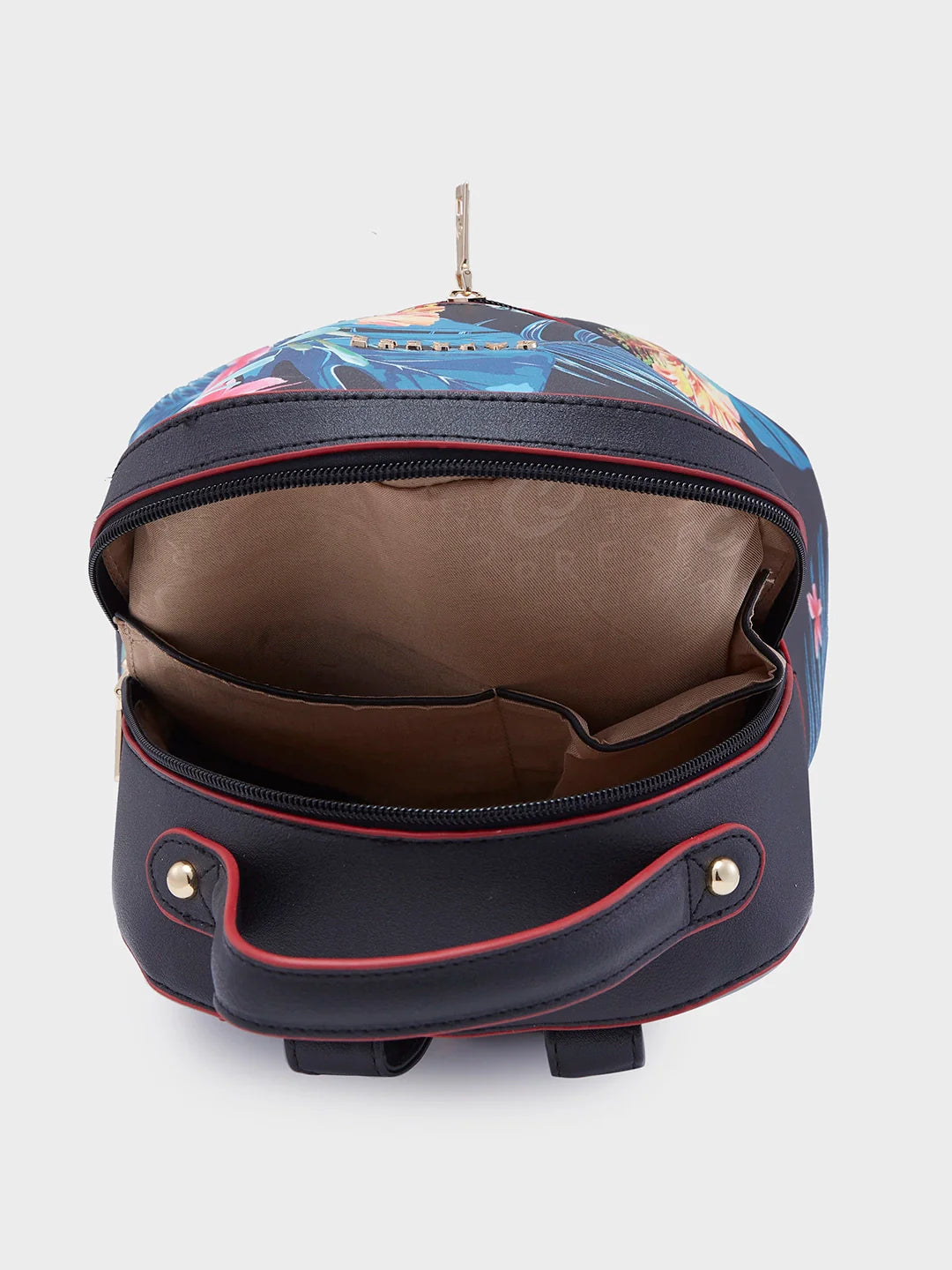Caprese Renee Medium Black Backpack - Image 10
