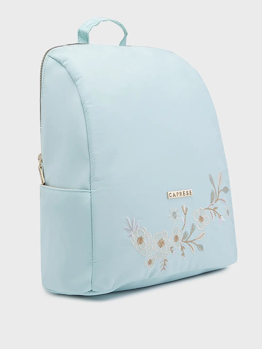 Caprese Sierra Large Light Blue Backpack - Image 5