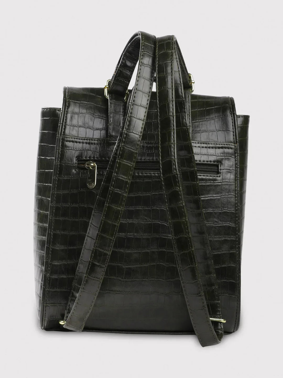 Caprese Treza Medium Olive Backpack - Image 7