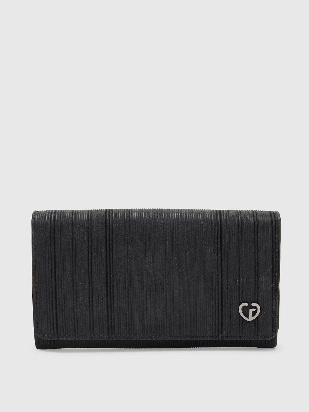 Caprese Party Bluma Medium Black Clutch