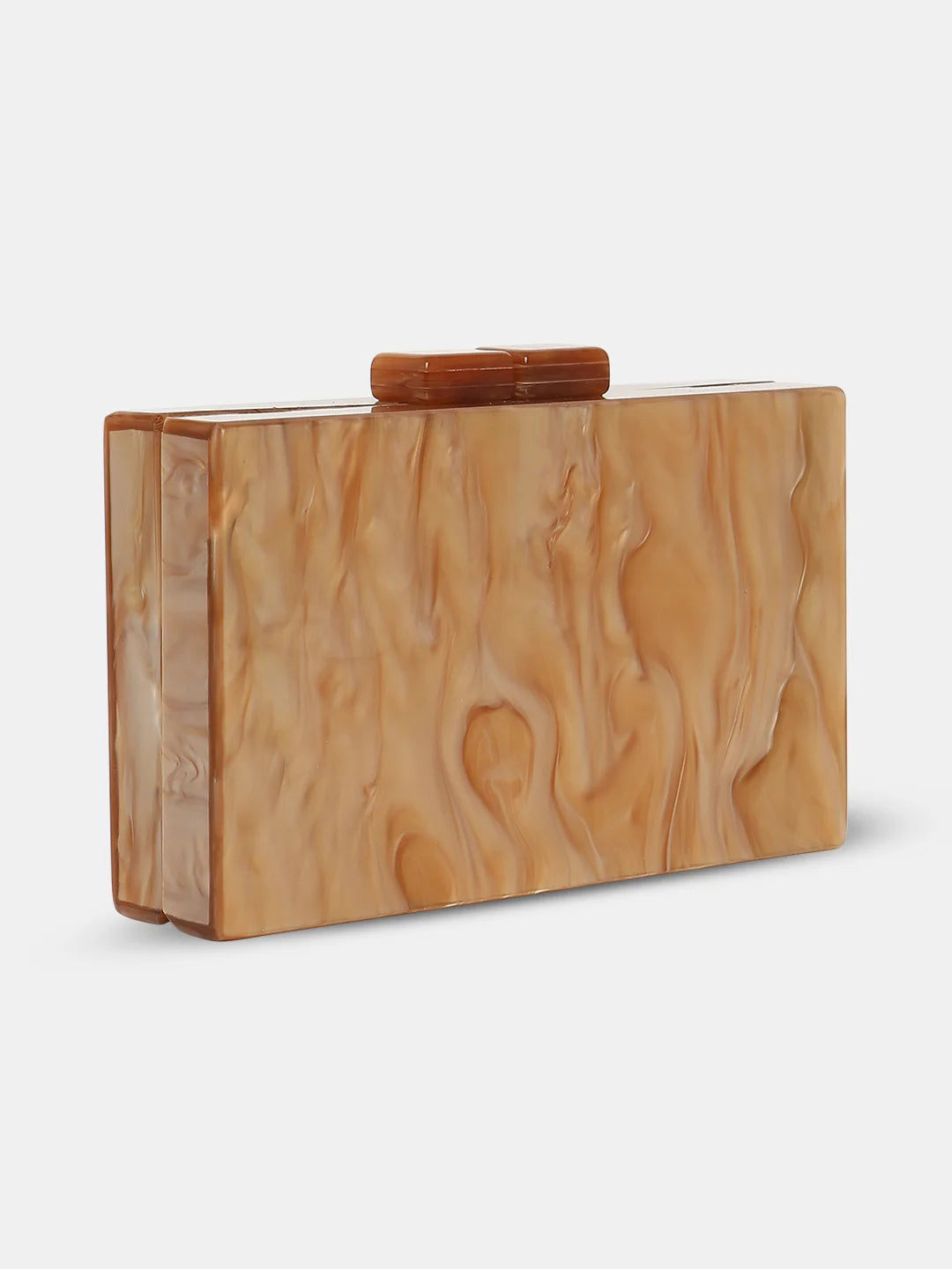 Caprese Gemma Small Beige Clutch - Image 5