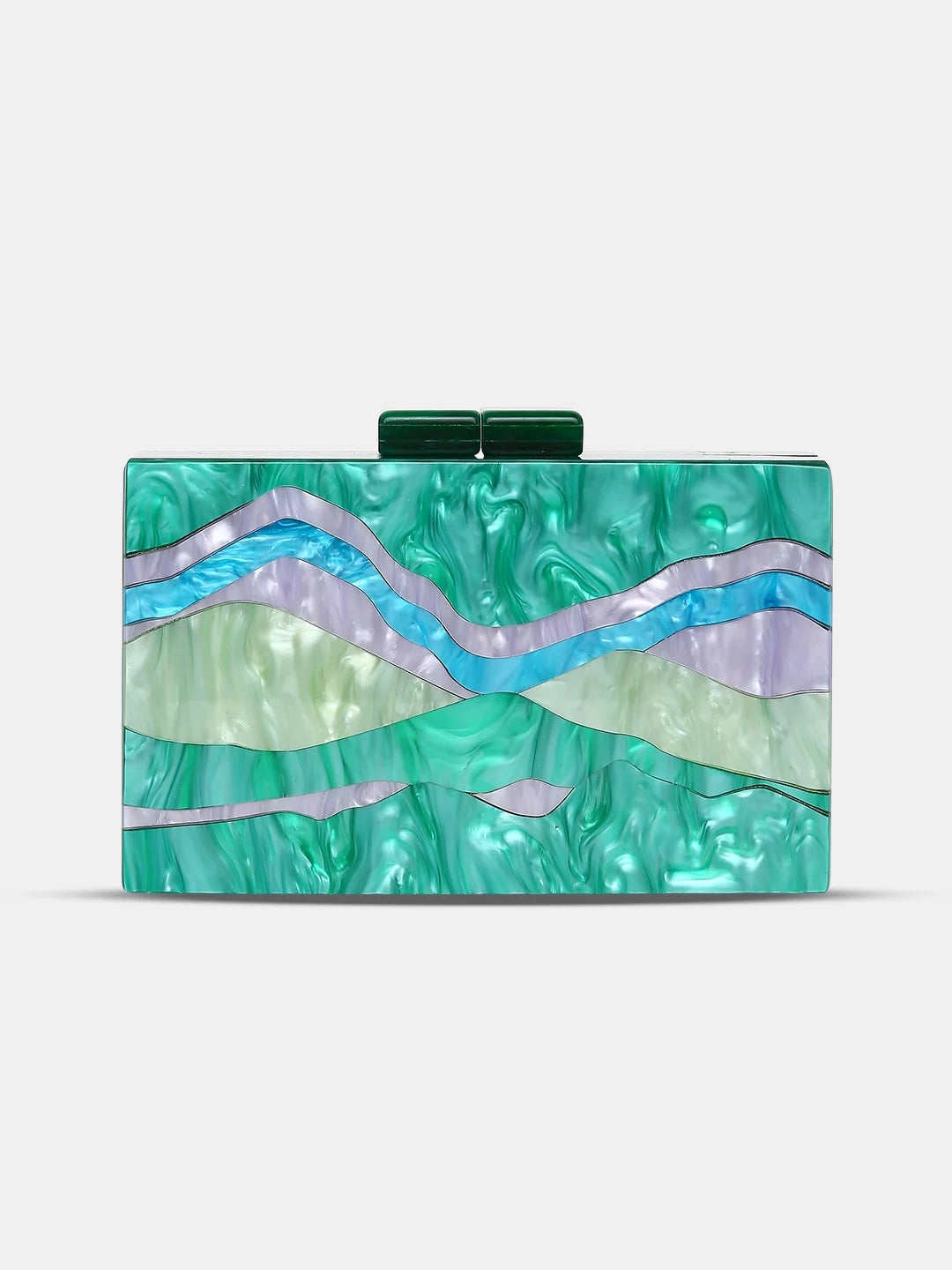 Caprese Gia Small Green Clutch