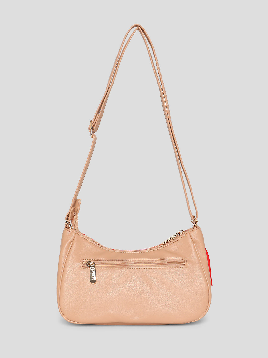 Caprese Emily In Paris Printed Beige Hobo Bag - Image 4