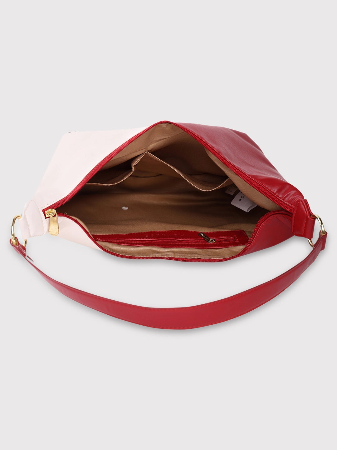 Caprese Lizzy Medium Red Hobo Bag - Image 6