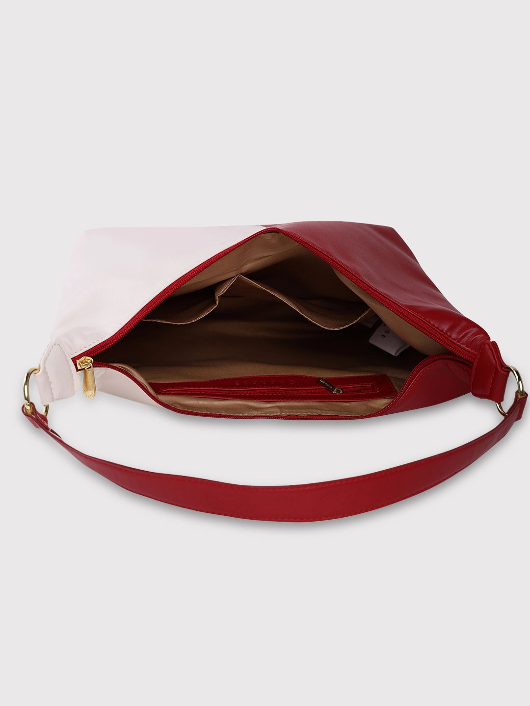 Caprese Lizzy Medium Red Hobo Bag - Image 7