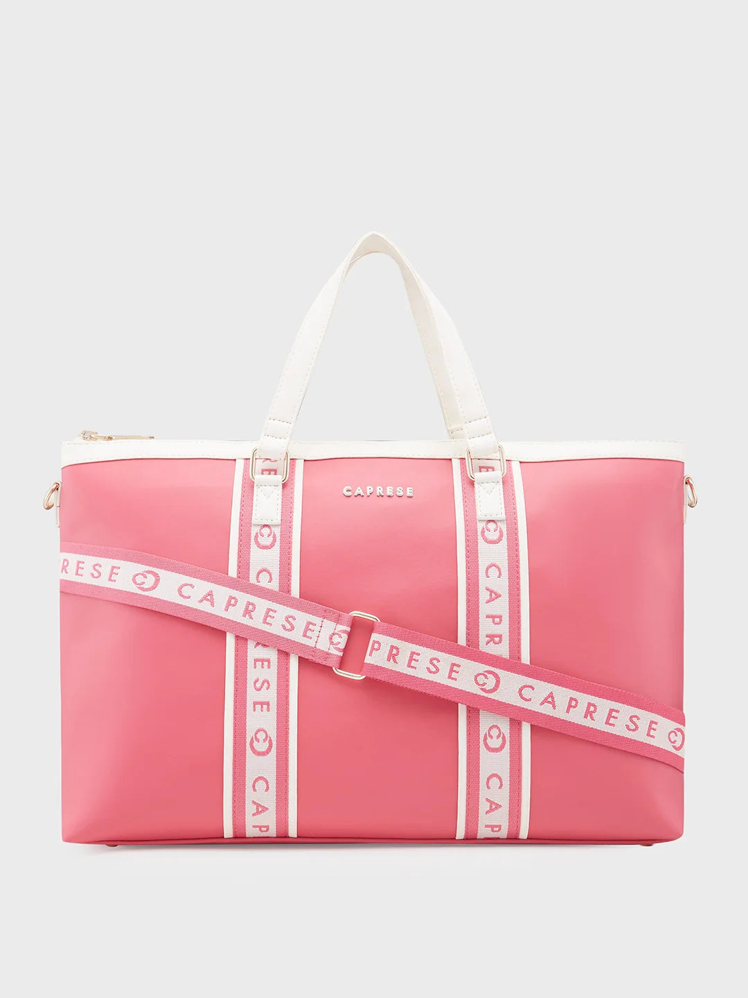 Caprese Trinity Large Fuchsia Laptop Bag - Image 9