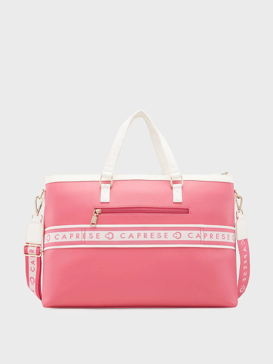 Caprese Trinity Large Fuchsia Laptop Bag - Image 3