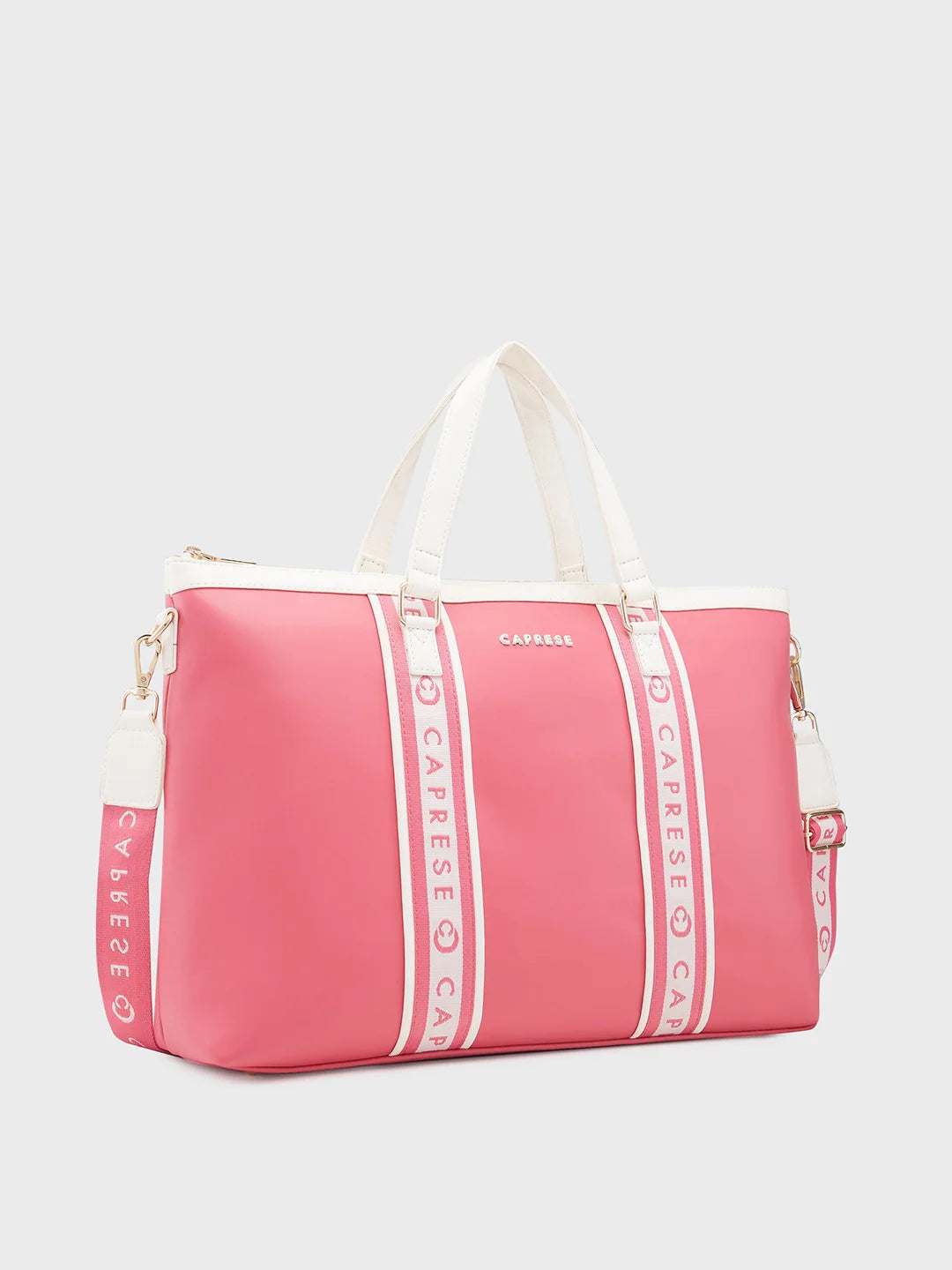 Caprese Trinity Large Fuchsia Laptop Bag - Image 4