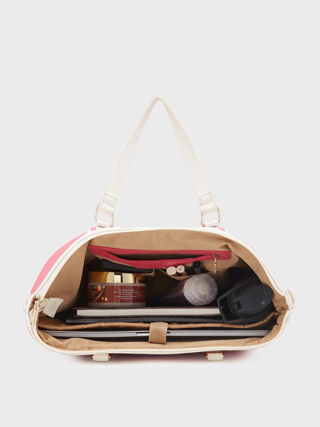 Caprese Trinity Large Fuchsia Laptop Bag - Image 8