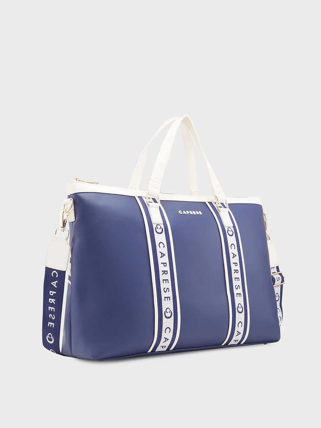 Caprese Trinity Large Navy Laptop Bag - Image 5