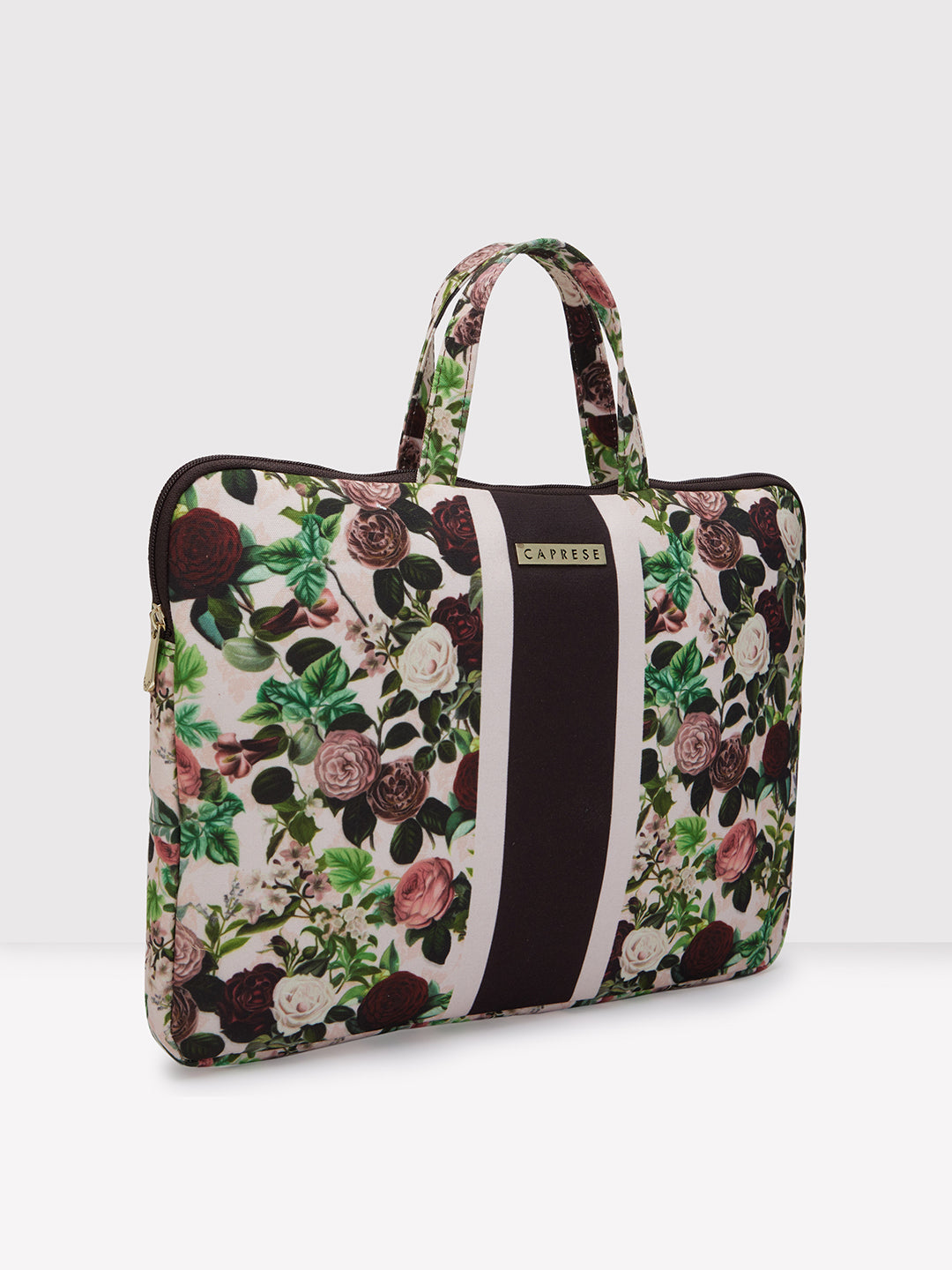 Caprese Blossom Large Burgundy Laptop Sleeve Bag - Image 5