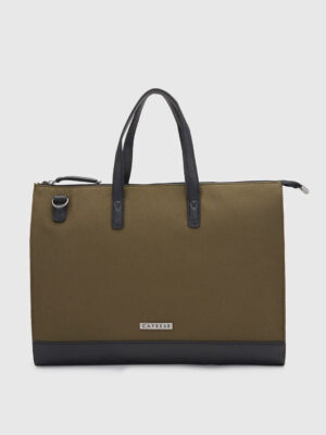Caprese Rogue Large Olive Laptop Bag