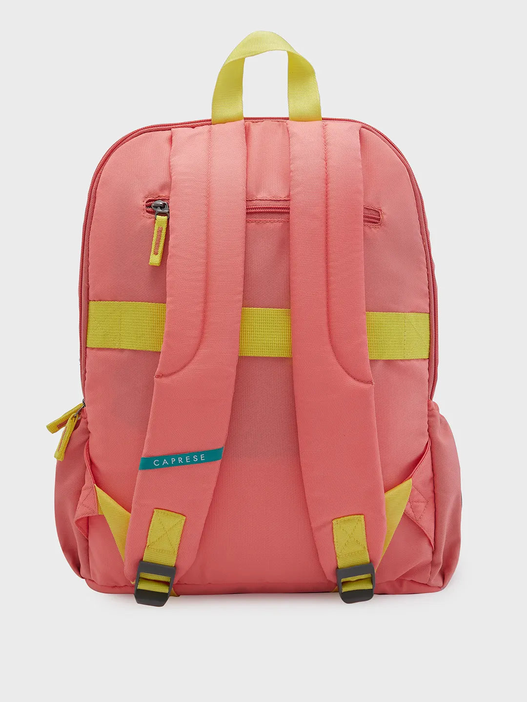 Caprese Zoe Large Peach Laptop Backpack - Image 3