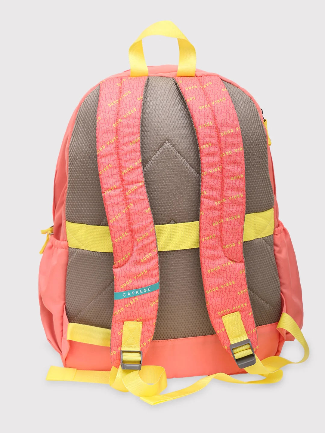 Caprese Zoe X-Large Peach Laptop Backpack - Image 4