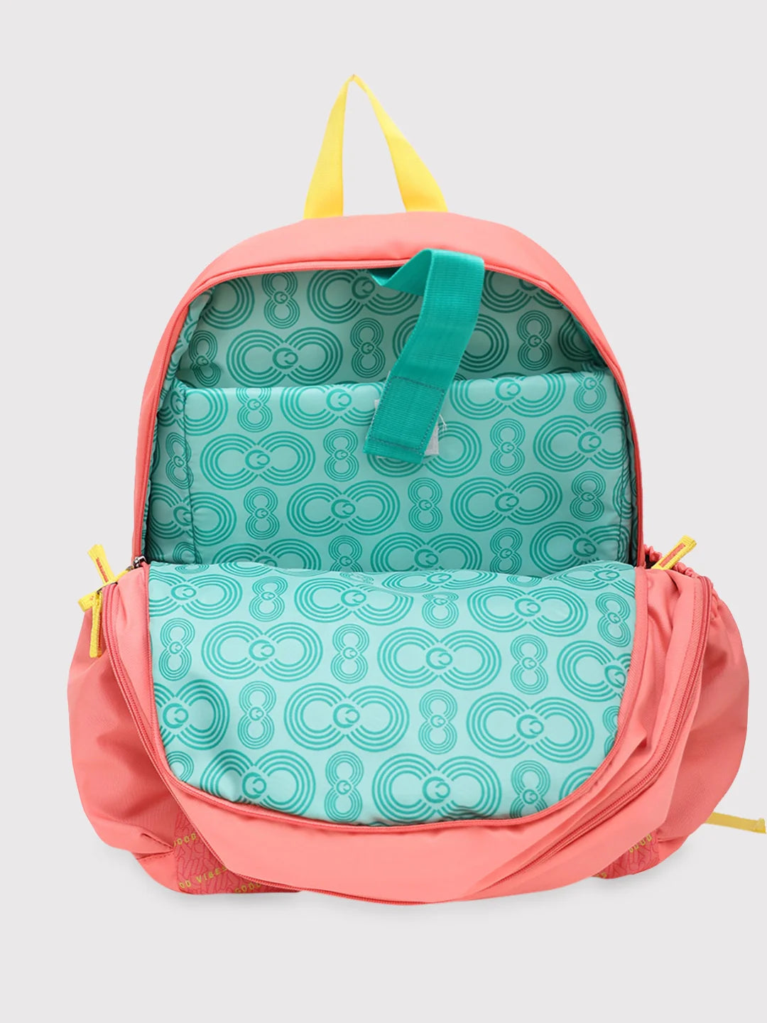 Caprese Zoe X-Large Peach Laptop Backpack - Image 9