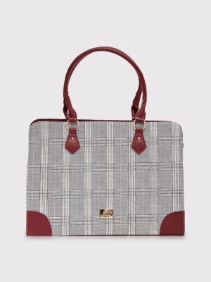 Caprese Remi Large Grey Laptop Bag