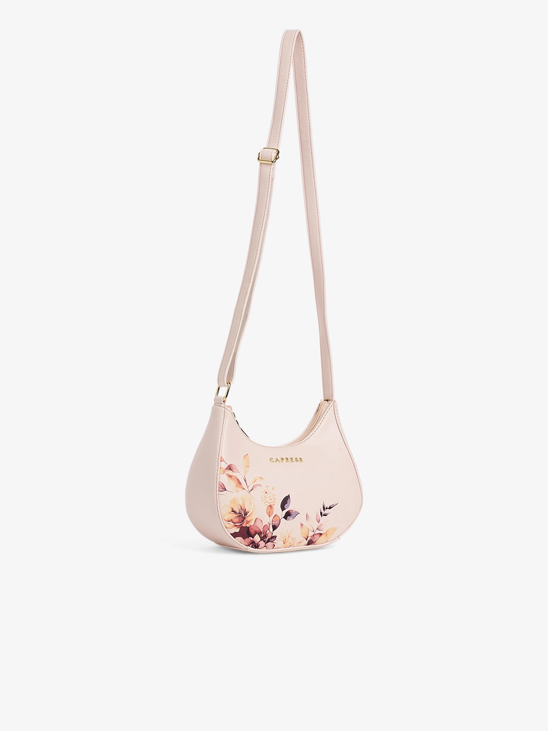 Caprese Alaya Medium Pink Sling Bag - Image 4
