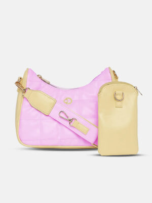 Caprese Aurora Small Pink Sling Bag