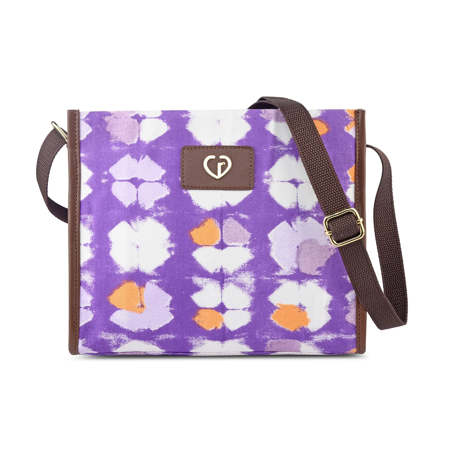 Caprese Enora Medium Purple Sling Bag - Image 2
