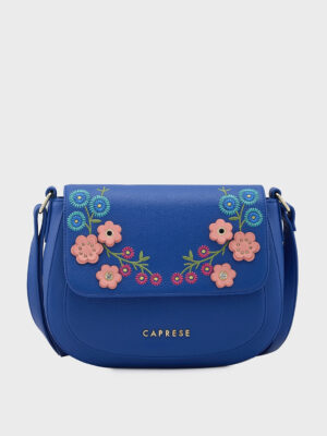 Caprese Erica Medium Blue Sling Bag