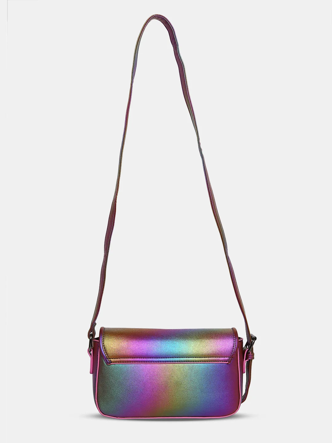 Caprese Iris Small Blue Sling Bag - Image 4