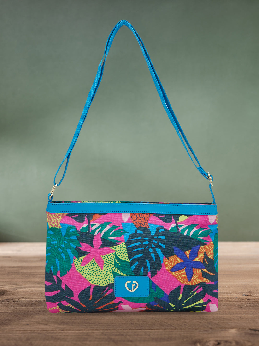Caprese Octavia Large Fuchsia Sling Bag - Image 2