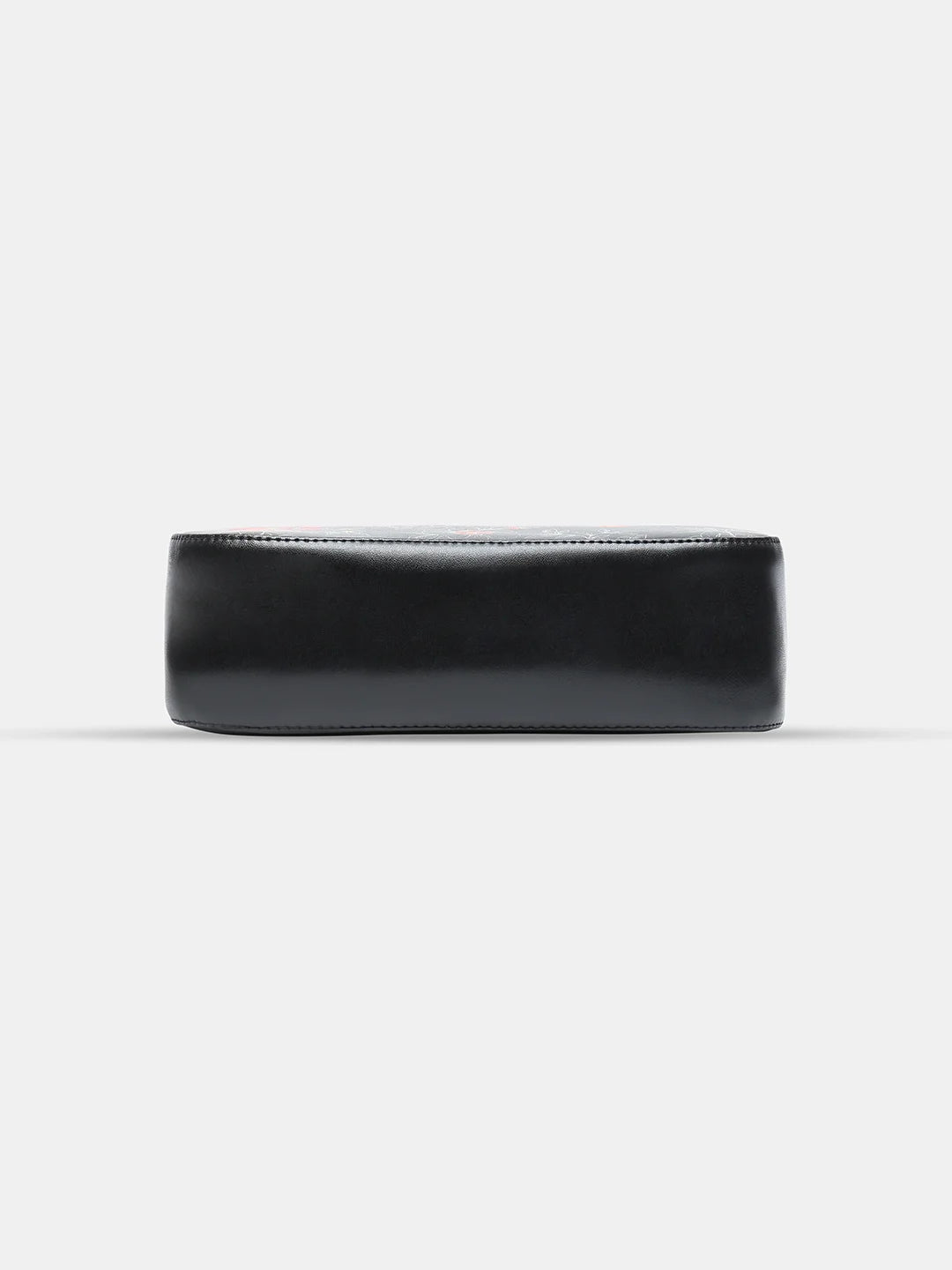 Caprese Snow Printed Medium Black Sling Bag - Image 9