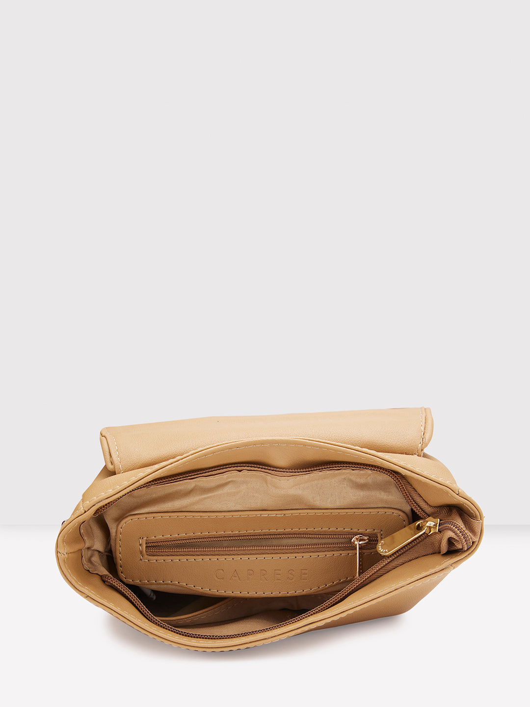 Caprese Tresna Large Embroidery Fawn Sling Bag - Image 6