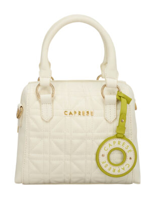 Caprese Aimee Small Alpine Oat Satchel Bag