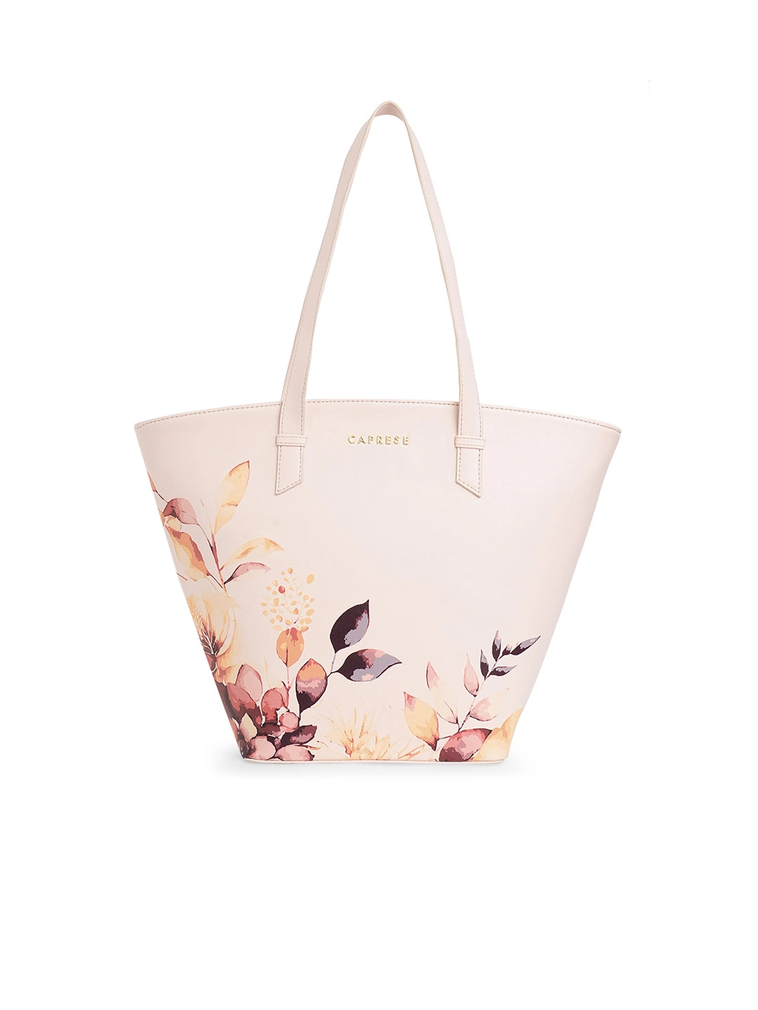Caprese Alaya Large Pink Satchel Bag