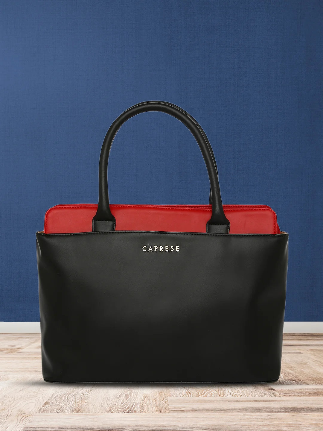 Caprese Lizzy Medium Red Satchel Bag - Image 2