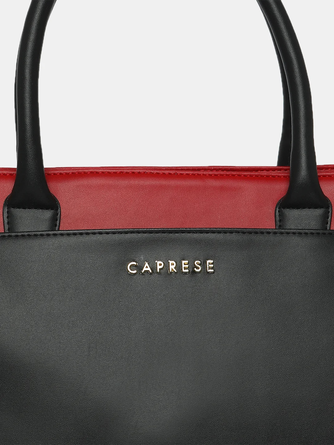 Caprese Lizzy Medium Red Satchel Bag - Image 7