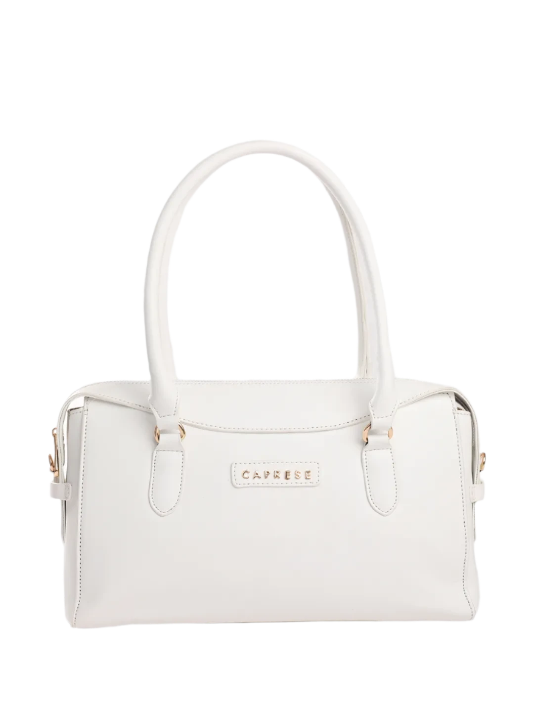 Caprese Vienna Small White Satchel Bag