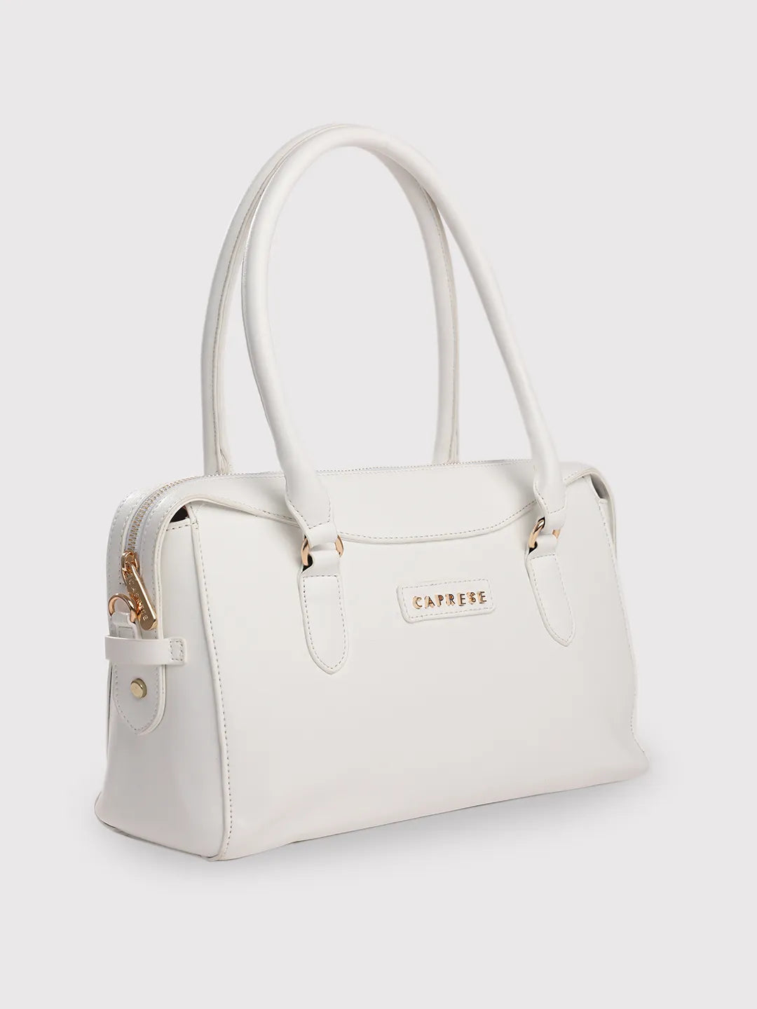 Caprese Vienna Small White Satchel Bag - Image 3