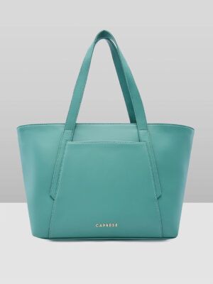 Caprese Aarya Large Mint Tote Bag