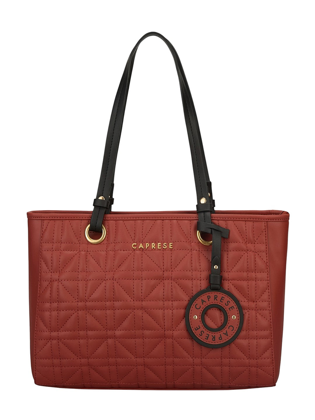Caprese Aimee Medium Intense Rust Tote Bag