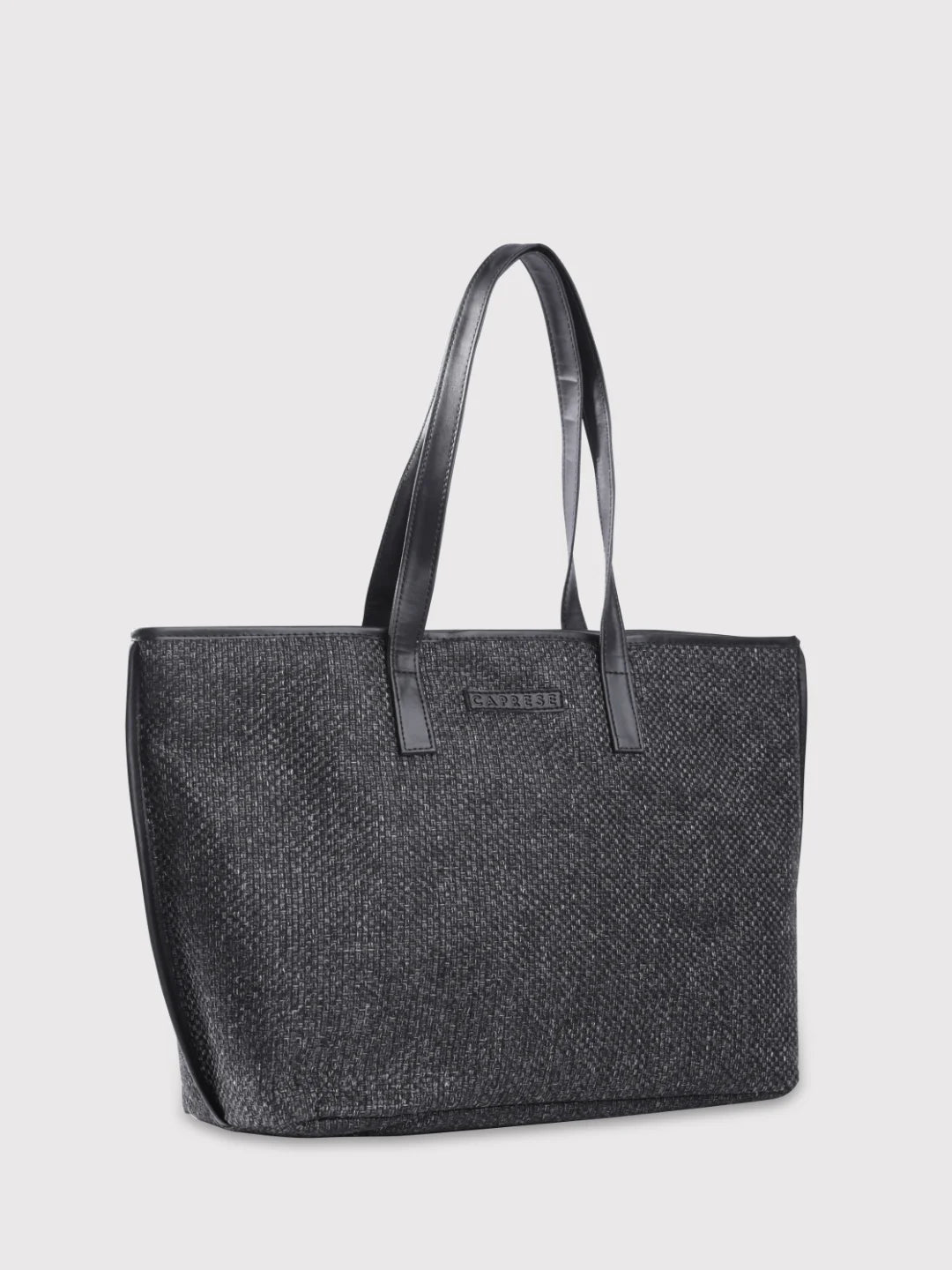 Caprese Alicia Large Black Tote Bag - Image 6