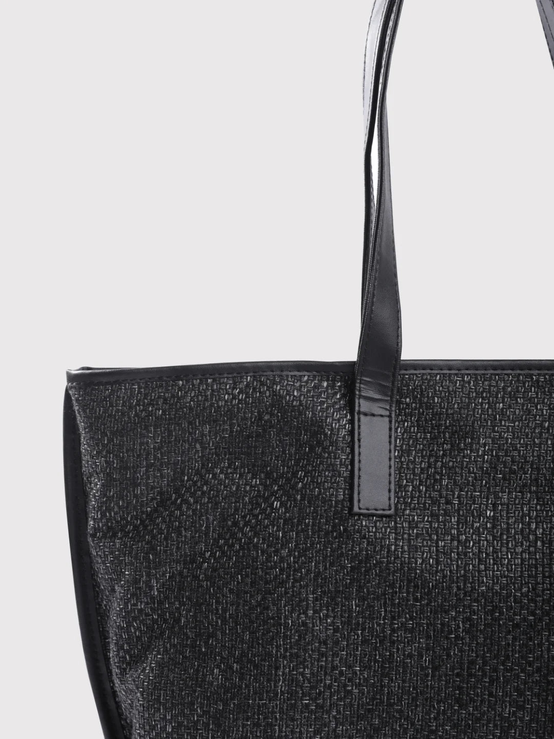 Caprese Alicia Large Black Tote Bag - Image 8