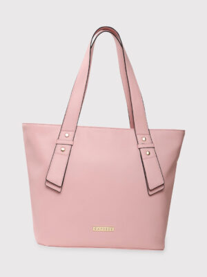 Caprese Amelia Medium Powder Pink Tote Bag