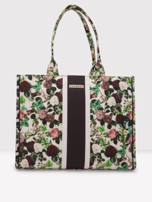 Caprese Blossom X Large Burgundy Tote Bag