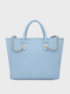 Caprese Brooklyn Large Blue Tote Bag