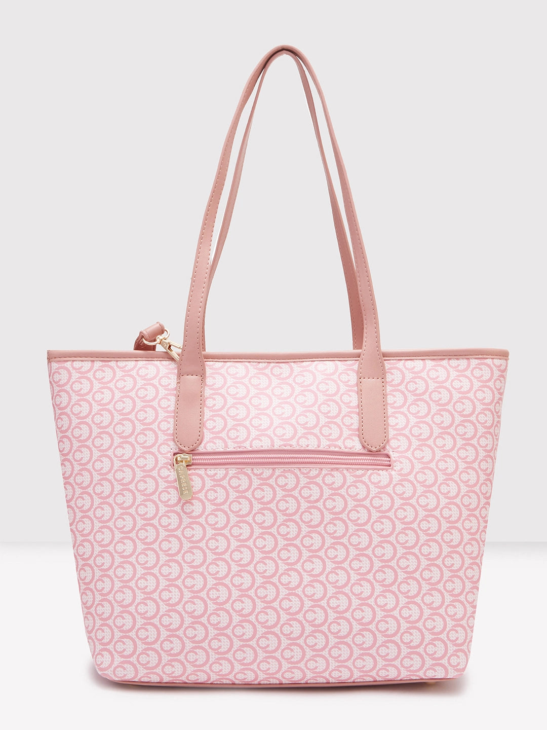 Caprese Callie Large Dark Pink Tote Bag - Image 4