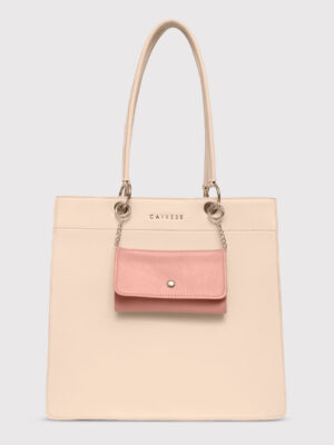 Caprese Capri Large Beige Tote Bag