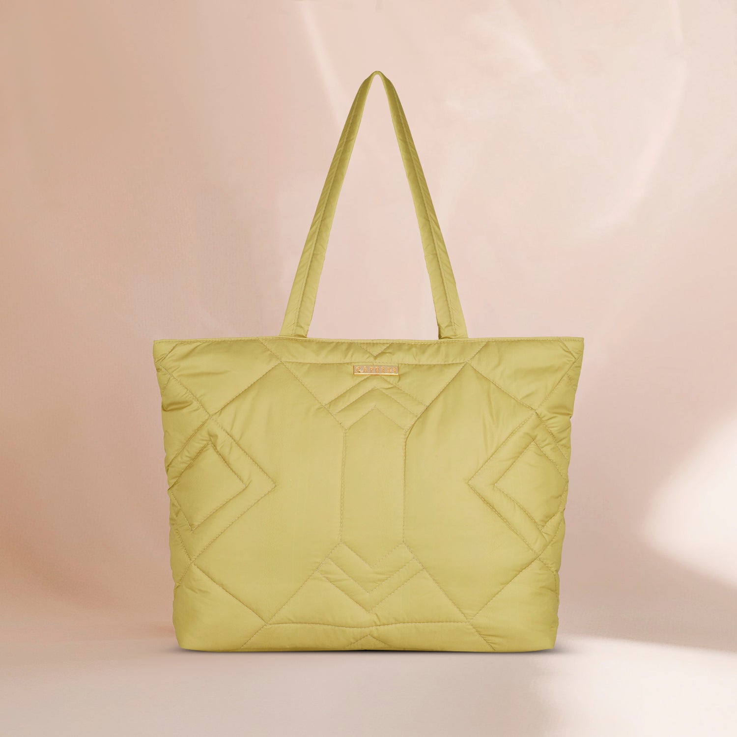 Caprese Clara Large Ochre Tote Bag - Image 3